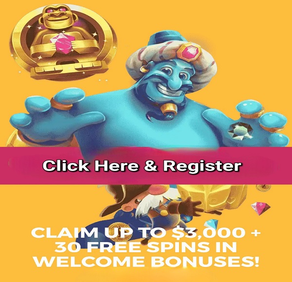 Get upto $3,000 Free + 30 Free Spins